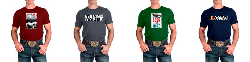 camisetas team roping