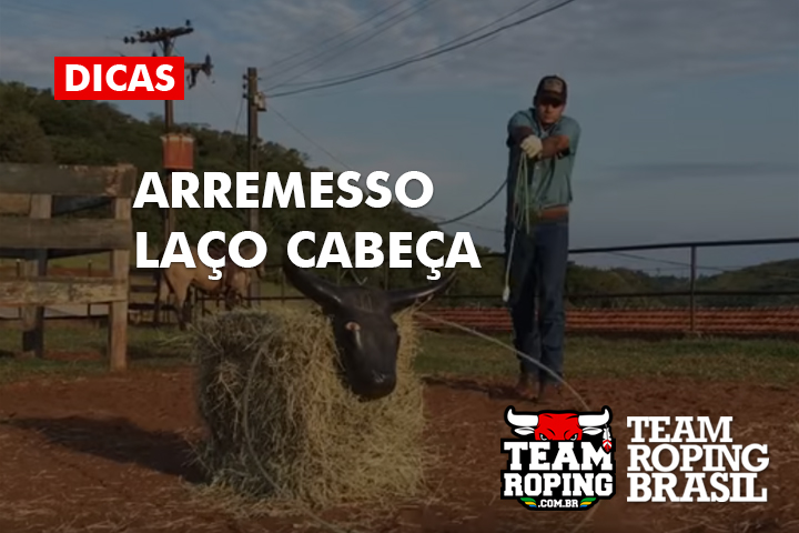 arremesso laço cabeça