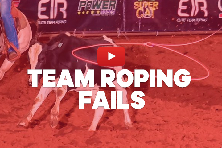 team roping fails