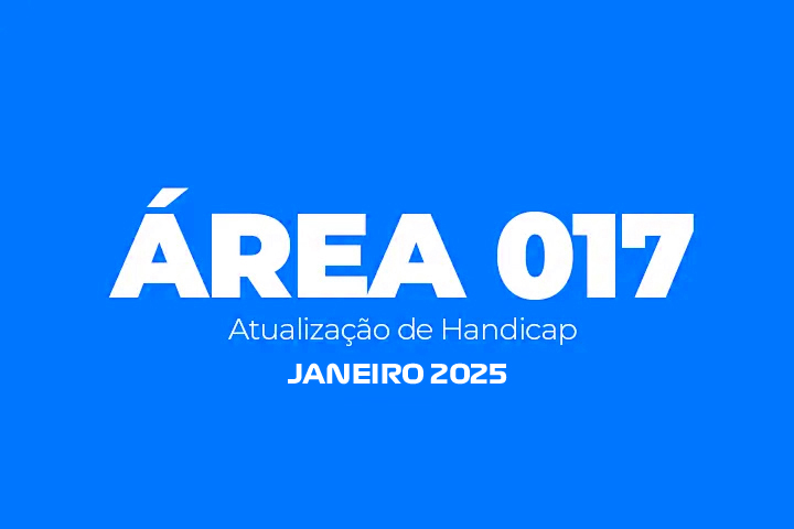 Atualização de Handicap Janeiro 2025 – Área 017