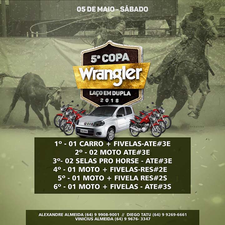 5ª Copa Wrangler de laço em dupla