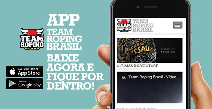 Aplicativo App Team Roping IOS e Android